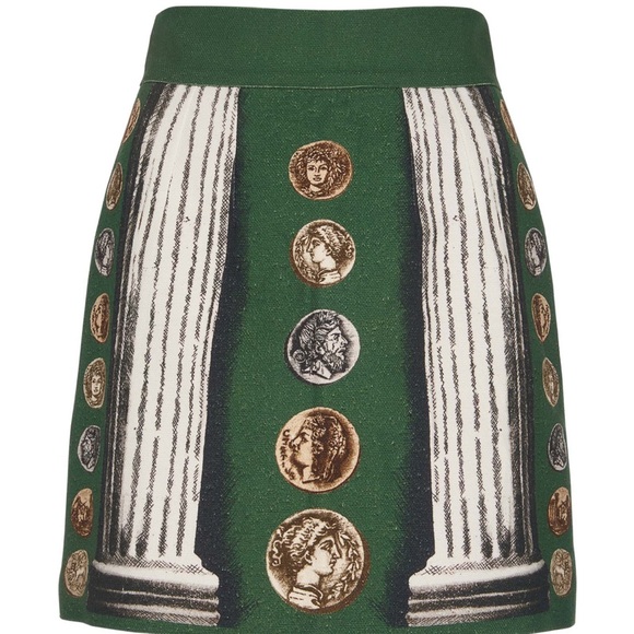 Dolce and Gabbana coin print Skirt - Picture 1 of 5